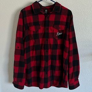 Raw Burnside Flannel size Large